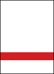 Двухслойный пластик Rowmark LaserMAX LM922-206 (Белый / Красный)
