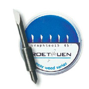 Нож ROETGUEN для плоттера Graphtec D=1,5 угол 45° (без пружины)