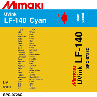 УФ отверждаемые чернила LF-140 UV Cyan