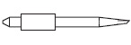 Архив / Нож X-CB 15UB для плоттера Graphtec (с пружиной) D=1.5 мм (неоригинальный)