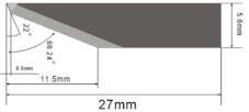 Нож (лезвие) для плоттера iEcho: E26-4