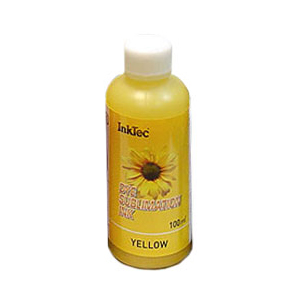 Сублимационные чернила InkTec для принтера Epson, Цвет: Желтый (Yellow), 100мл,