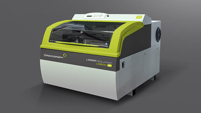 Лазерный гравер (лазерная гравировальная машина) Gravograph LS900XP C 60W