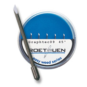 Нож ROETGUEN для плоттера Graphtec D=0.9 угол 30° (без пружины) для мелких деталей