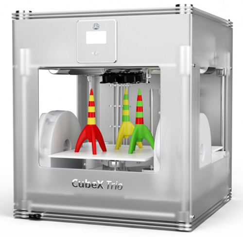 Архив / 3D принтер 3D Systems CubeX Trio