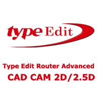 Type Edit v12 Router Advanced, CAD CAM 2D 2,5D (42350)