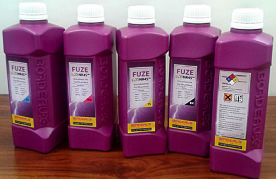 Bordeaux Fuze ECO Solvent Ink Bottle (бутылка), 1л, M (Magenta - Пурпурный)