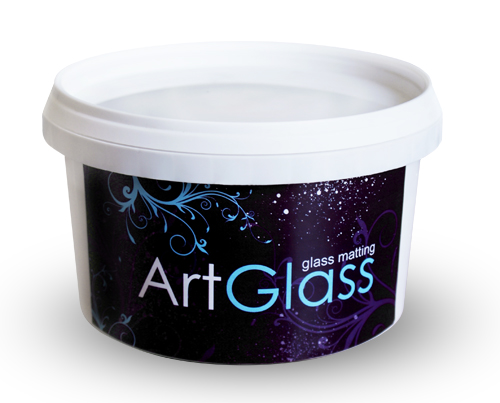 Паста для матирования стекла ArtGlass. Емкость 1000 грамм.