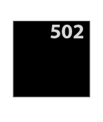 Термотрансферная плёнка Poli-flock standart 500 Цвет черный (502)