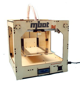 Архив / 3D принтер Mbot Cube Wood один экструдер
