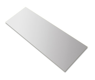 Металл для сублимации Мастертон 305х610 мм. Толщина 0.6 мм. Цвет: матовое серебро.