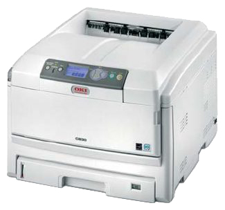 Архив / Цветной лазерный принтер OKI C810 - A3. Одобрен для печати на бумаге The Magic Touch.