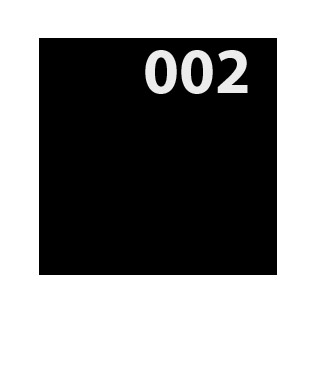 Термотрансферная плёнка ACE-301 (0,5х50м) Цвет черный №002.