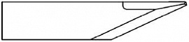 Нож  Ruizhou RZCUT-19 для планшетного плоттера (толщ. 0.6 мм). Совместим с  Ruizhou, Zund, DIGI, Ruizhou, iEcho, List, JingWei и пр.