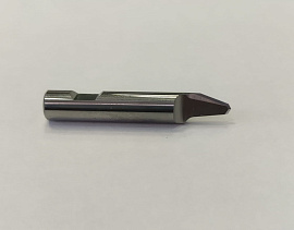 Нож Lesyk 40°-60°, D=6 мм, макс. глубина реза 5 мм для резки паронита и пр. (арт.01.60.010 / Германия)