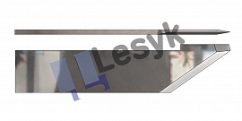 Нож Lesyk TC knife blade Z 42 № 26.60.324  (толщ.ножа 0.6 мм, толщ. материала 7,8 мм) для планшетных плоттеров Zund и пр.