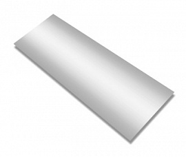 Металл для сублимации Мастертон 305х610 мм. Толщина 0.6 мм. Цвет: глянцевое серебро.