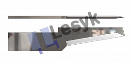 Нож Lesyk TC knife blade Z 62 №26.60.488 (толщ.ножа 0.6 мм, толщ. материала 13 мм) для планшетных плоттеров Zund и пр.