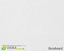 Обои  Veika  DECOBOARD с флизелин основой 1,07*50м., белый/ текстурированная