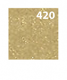 Термотрансферная плёнка Poli-flex Standart 400 (0,5х25м) Цвет металлик золото (420)