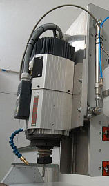 Пневматический шпиндель HSD pneumatic ISO-30 для работы с автосменщиком инструмента 4600 Вт, 1'000-24'000 об/мин. Для станков Comagrav Notus.