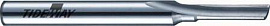 Прямая однозаходная твердосплавная фреза Tideway LC30300600 Z1 6x6x15x50 (dxDxhxL)
