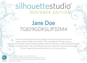 Silhouette Studio ® Designer Edition