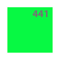 Термотрансферная плёнка Poli-flex Standart 400 (0,5х25м) Цвет флуоресцентный зеленый (441)