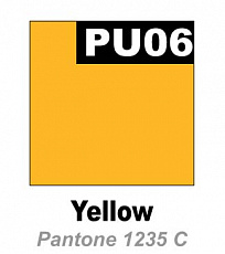 Термотрансферная тонкая полиуретановая плёнка PromaFlex (0,5х25м) Желтый № PU06 (ближайший Pantone 1235C)