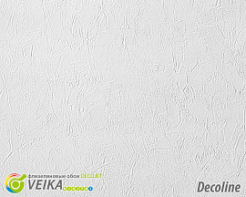Обои  Veika  DECOLINE с флизелин основой 1,07*50м., белый/ текстурированная